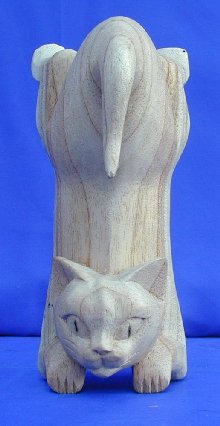 GATTO JAMPINESE ACROBATA 3 POSIZIONI CM 15