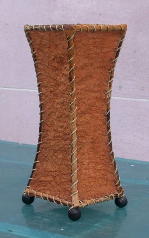 LAMPADA CLESSIDRA CORTECCIA BROWN CM 33 - Image 2