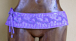 CINTURE IN POLIESTERE E PERLINE