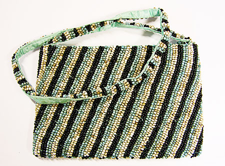 BORSETTINA TRACOLLA CON PERLINE CM 12X18 - Image 14