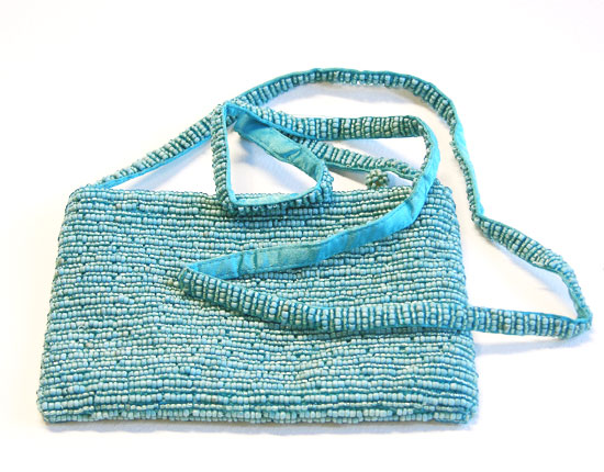 BORSETTINA TRACOLLA CON PERLINE CM 12X18 - Image 18