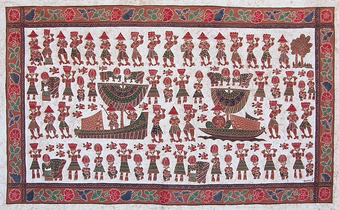 BATIK PRIMITIVI AUTORE DANANG CM 90X150 - Image 2