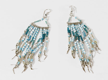 ORECCHINI ZINGARA CON PERLINE - Image 2