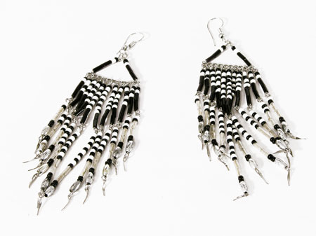 ORECCHINI ZINGARA CON PERLINE - Image 4