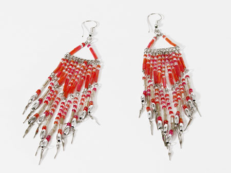 ORECCHINI ZINGARA CON PERLINE - Image 5