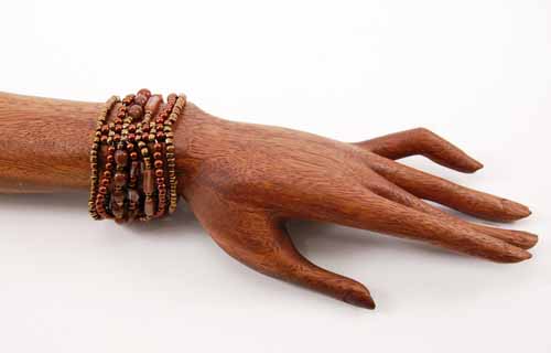 BRACCIALI ONDA CON MADREPERLA COLORATE - Image 30