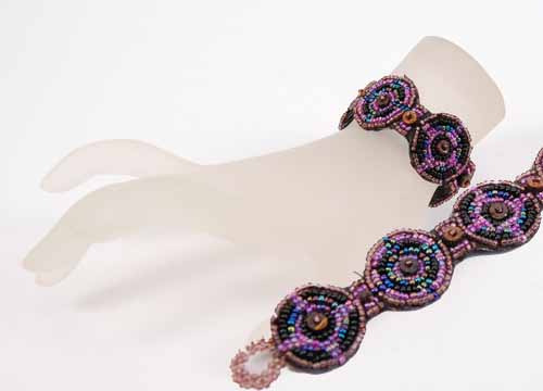 BRACCIALI APERTI PERLINE 5 BOTTONI - Image 23