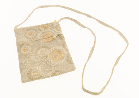 PORTAPASSAPORTO CON PERLINE CERCHI ETNICI CM 19X14,5 - Image 9