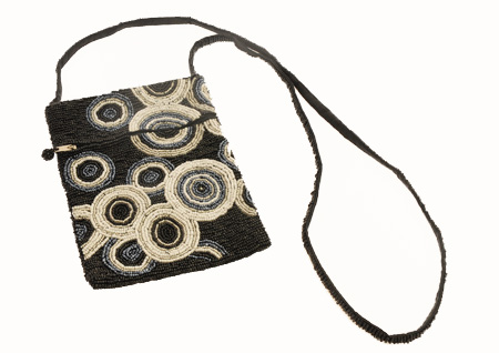 PORTAPASSAPORTO CON PERLINE CERCHI ETNICI CM 19X14,5 - Image 14