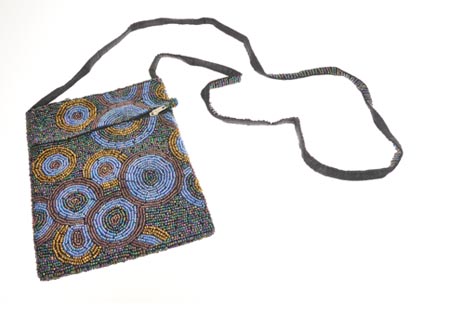 PORTAPASSAPORTO CON PERLINE CERCHI ETNICI CM 19X14,5 - Image 18