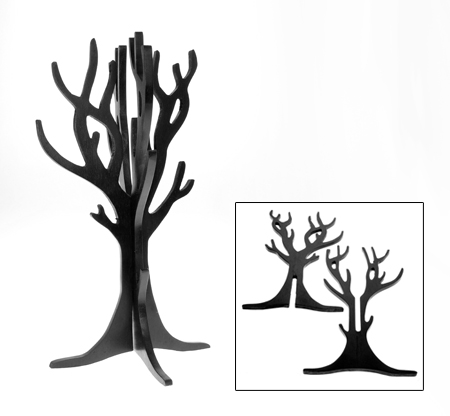 ESPOSITORE ALBERO IN LEGNO PIATTO COMPONIBILE - Image 4