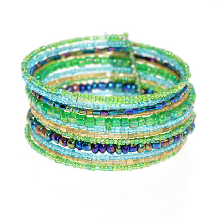 BRACCIALETTI RIGIDI CON PERLINE 12 FILI - Image 36