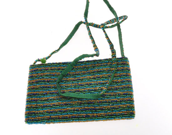 BORSETTINA TRACOLLA CON PERLINE CM 12X18 - Image 25