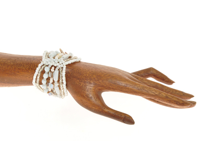 BRACCIALI ONDA CON MADREPERLA COLORATE - Image 33