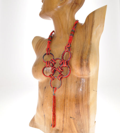 COLLANE CON ANELLI KAWAT GRANDI FRANGES - Image 11