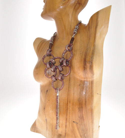 COLLANE CON ANELLI KAWAT GRANDI FRANGES - Image 12