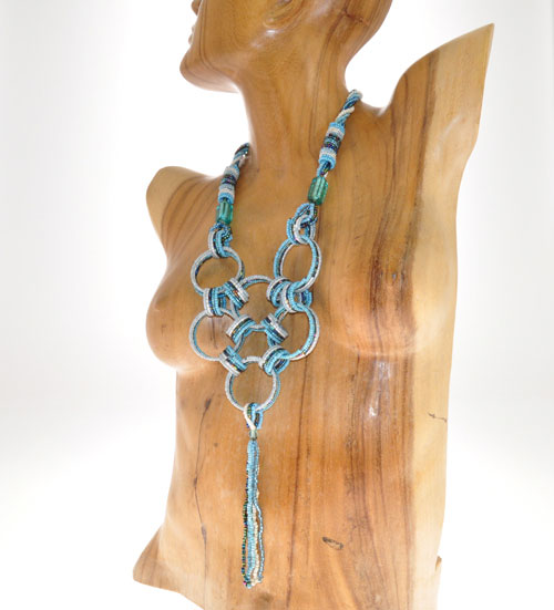 COLLANE CON ANELLI KAWAT GRANDI FRANGES - Image 15