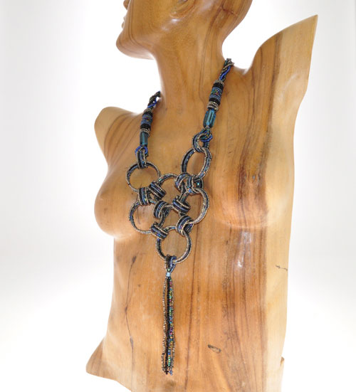 COLLANE CON ANELLI KAWAT GRANDI FRANGES - Image 16