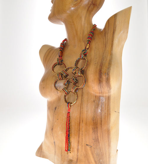 COLLANE CON ANELLI KAWAT GRANDI FRANGES - Image 18