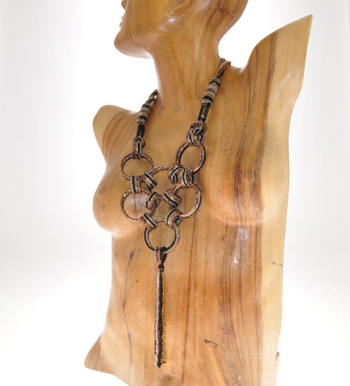 COLLANE CON ANELLI KAWAT GRANDI FRANGES - Image 19