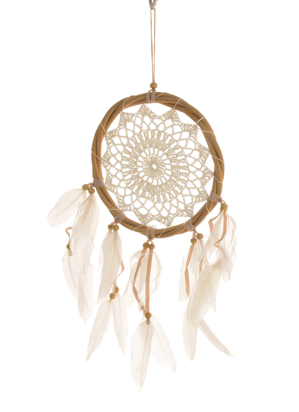 DREAM CATCHER UNCINETTO COMB RATTAN 14 CM - Image 2