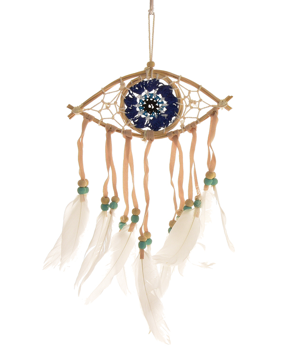 DREAM CATCHER IN RATTAN OCCHIO 17X7 CM - Image 2