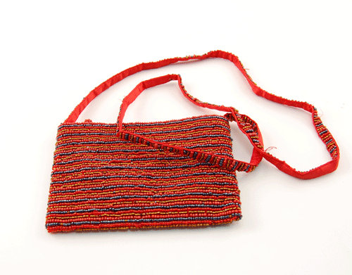 BORSETTINA TRACOLLA CON PERLINE CM 12X18 - Image 7