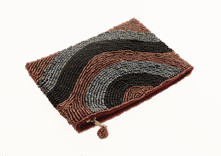 PORTAMONETINE IN PERLINE DISEGNO ONDA - Image 3