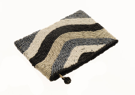 PORTAMONETINE IN PERLINE DISEGNO ONDA - Image 5