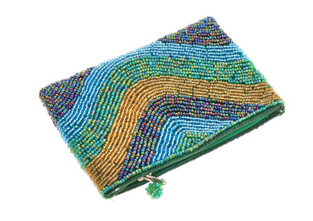 PORTAMONETINE IN PERLINE DISEGNO ONDA - Image 9