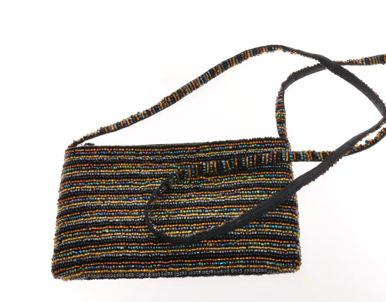 BORSETTINA TRACOLLA CON PERLINE CM 12X18 - Image 13