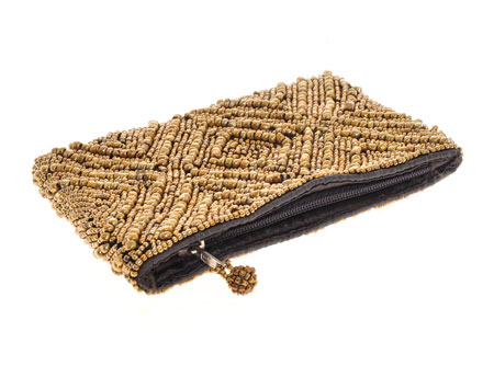 PORTAMONETINE IN PERLINE DIAMOND TIMBUL CM 10X14 - Image 5