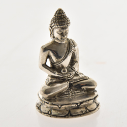 STATUA BUDDHA SEDUTO IN MEDITAZIONE CM 6