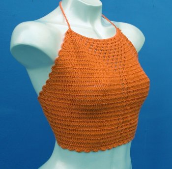 TOP IN COTONE AD UNCINETTO TRAPEZIO - Image 3