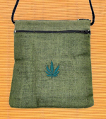 PORTAPASSAPORTO THAI CANAPA CON RICAMO