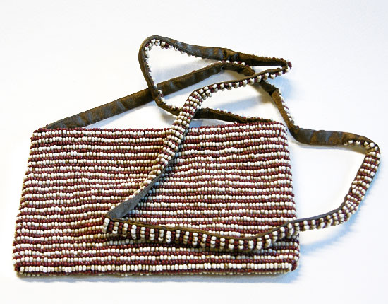 BORSETTINA TRACOLLA CON PERLINE CM 12X18 - Image 5