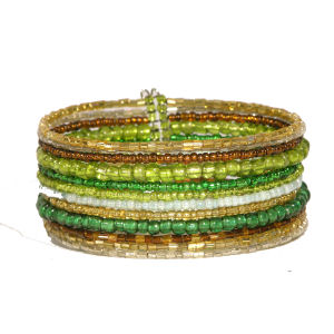 BRACCIALETTI RIGIDI CON PERLINE 12 FILI - Image 6