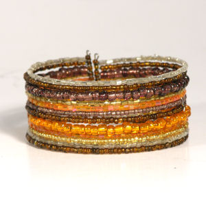 BRACCIALETTI RIGIDI CON PERLINE 12 FILI - Image 8