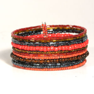 BRACCIALETTI RIGIDI CON PERLINE 12 FILI - Image 13