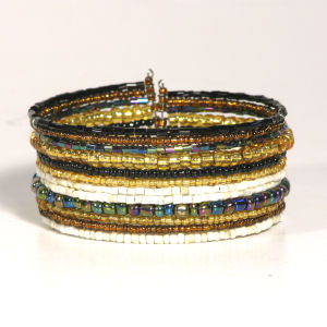 BRACCIALETTI RIGIDI CON PERLINE 12 FILI - Image 14