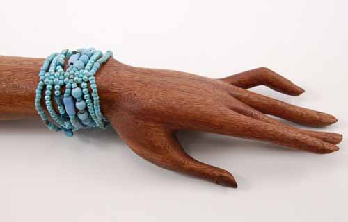 BRACCIALI ONDA CON MADREPERLA COLORATE - Image 2