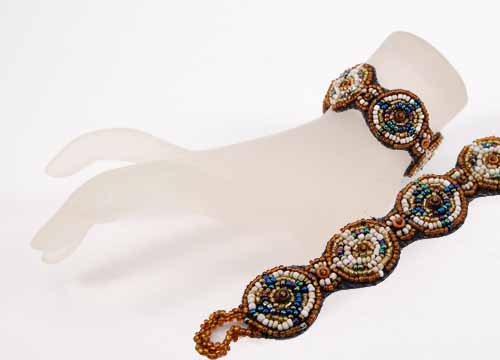 BRACCIALI APERTI PERLINE 5 BOTTONI - Image 7