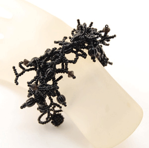 BRACCIALI CORALLO CON PERLE IN VETRO - Image 29