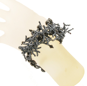 BRACCIALI CORALLO CON PERLE IN VETRO - Image 34