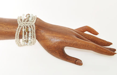 BRACCIALI ONDA CON MADREPERLA COLORATE - Image 8