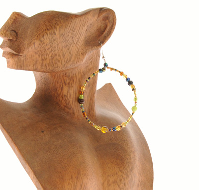 ORECCHINI HULAHOP CON PERLINE - Image 3