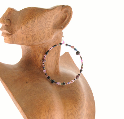 ORECCHINI HULAHOP CON PERLINE - Image 7