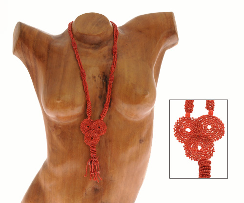 COLLANE 5 FILI 3 CERCHI E FRANGE RUFIDA - Image 11