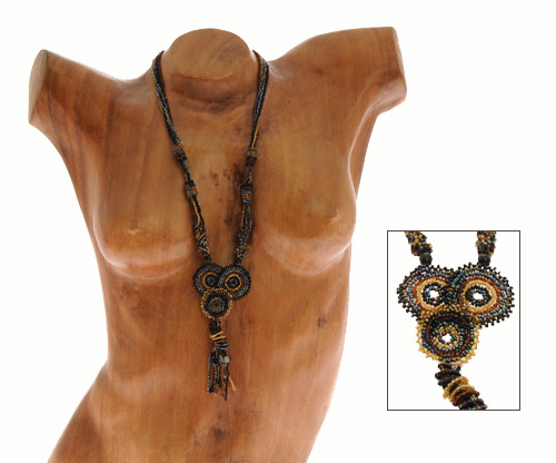 COLLANE 5 FILI 3 CERCHI E FRANGE RUFIDA - Image 13