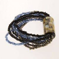 BRACCIALI 10 FILI STRIPE CON TUBO MADREPERLA - Image 10